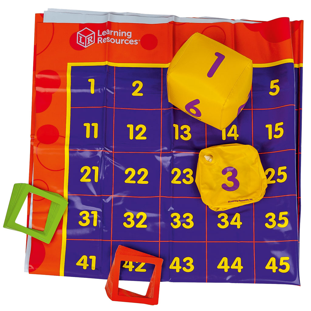 Hundertertafel für den Fußboden