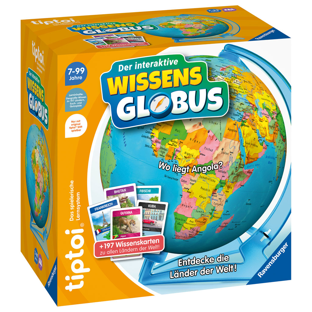 tiptoi® Interaktiver Wissensglobus tiptoi® Interaktiver Wissensglobus
