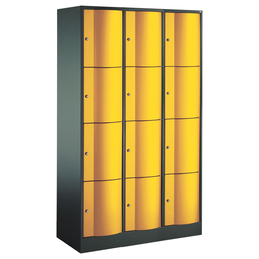 Großraum-Schließfachschrank, 3-reihig Großraum-Schließfachschrank, 3-reihig