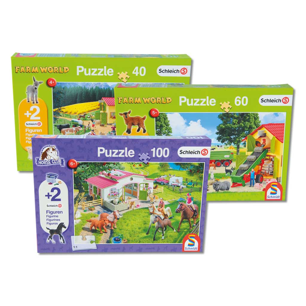 tempm-99933_puzzlelAc7o4xdUmZan Schleich® Puzzle mit verschiedenen Motiven