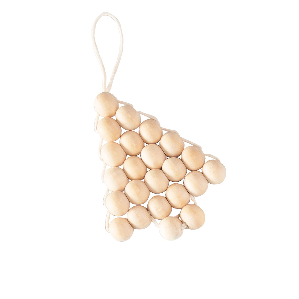 Folia® Holzperlen Sterne-Set