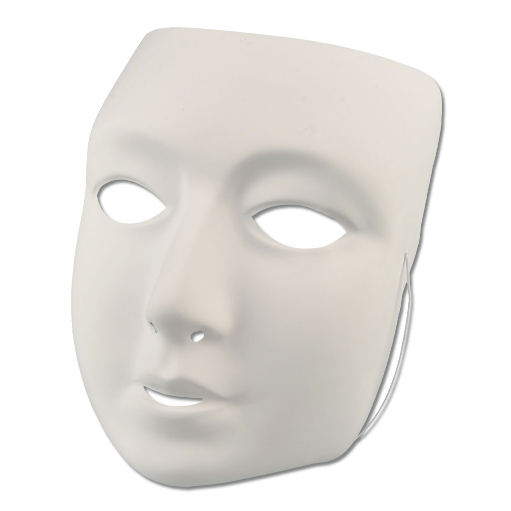10 Blanko-Masken