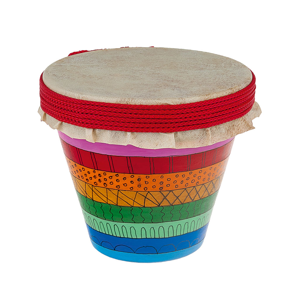 Trommel-Bastelset „Blumentopf“
