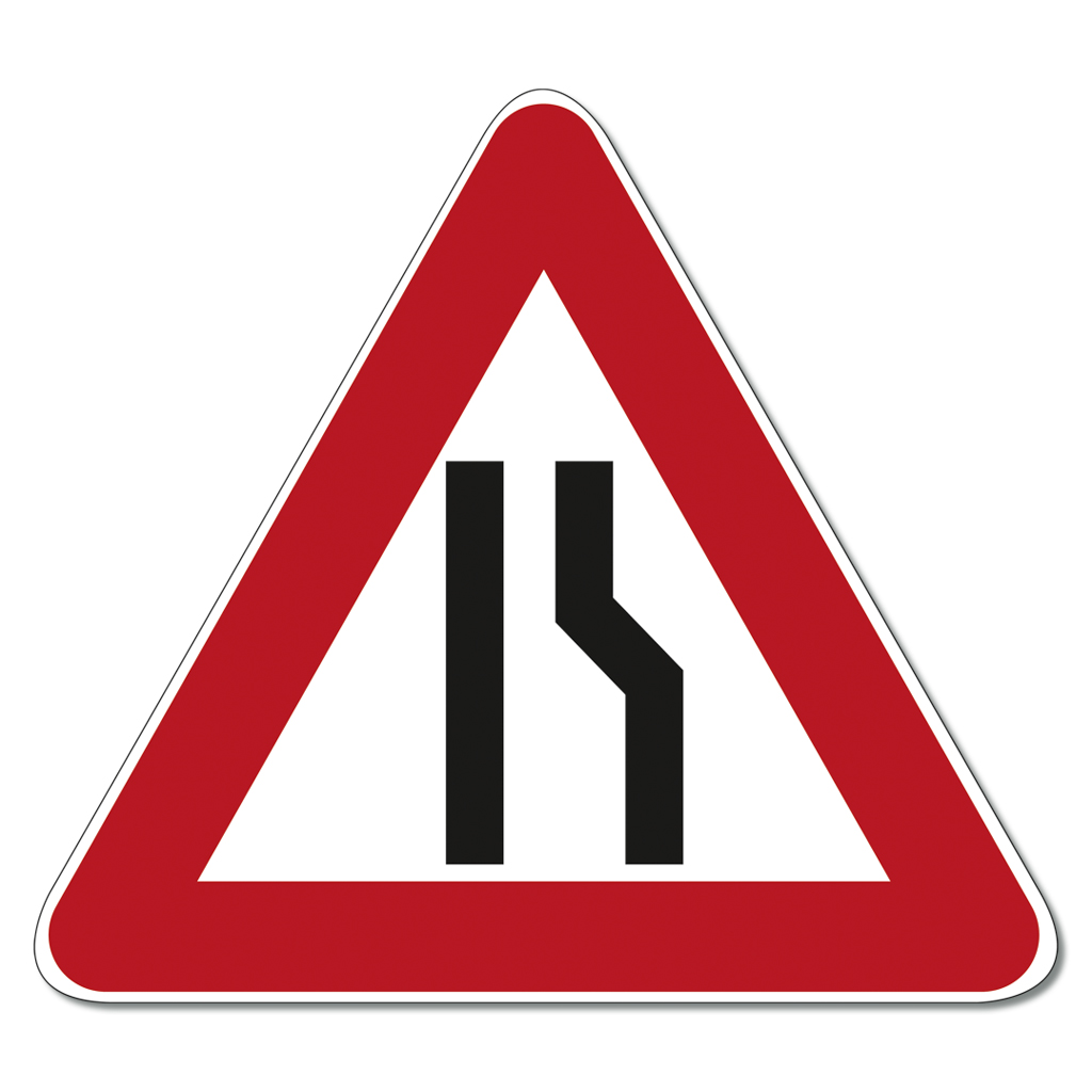 Verkehrszeichen zum Aufstellen