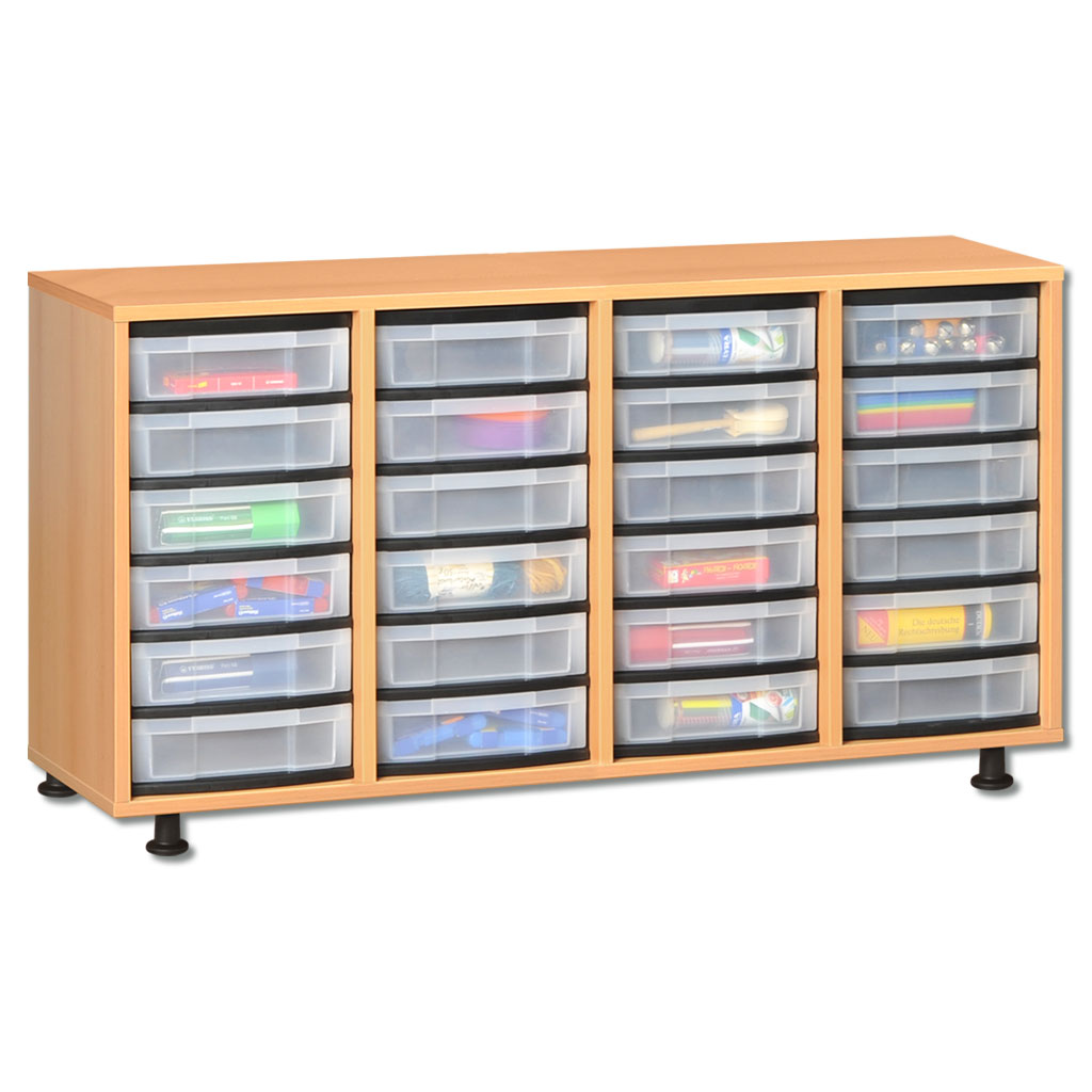 Modulus® Eigentumsschrank, 4-reihig, fahrbar oder feststehend