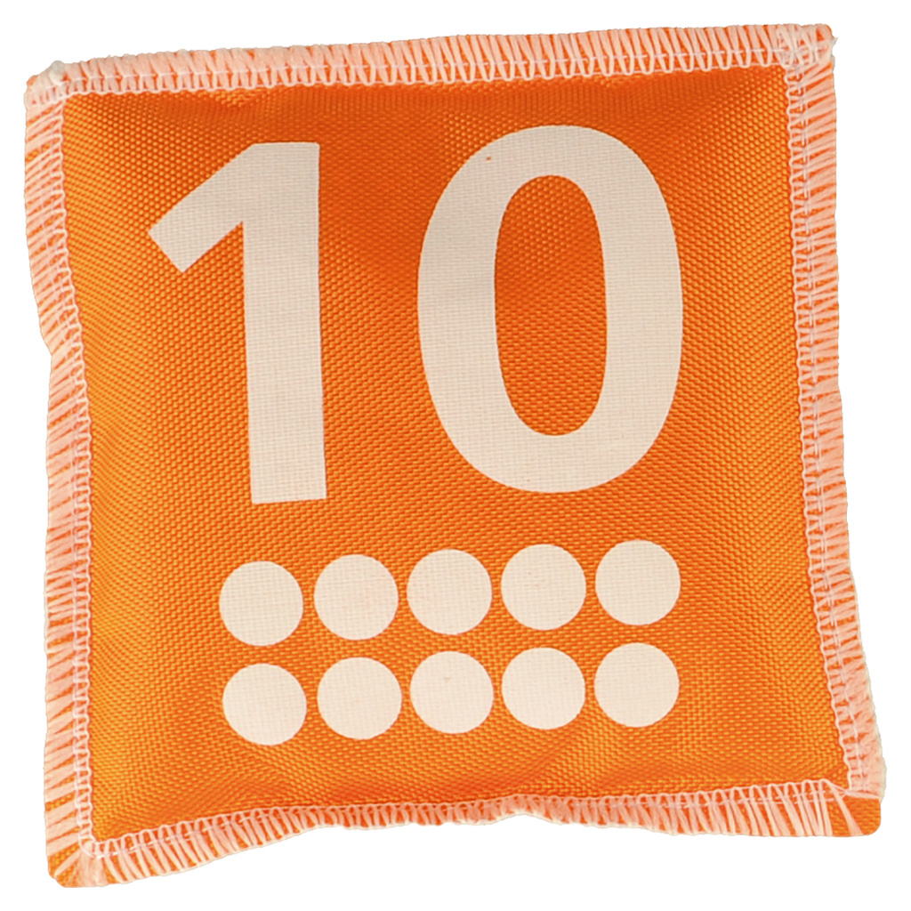 Bohnensäckchen Zahlen 1–10