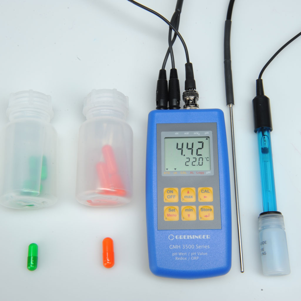 Set zur pH-/Redox- und Temperaturmessung