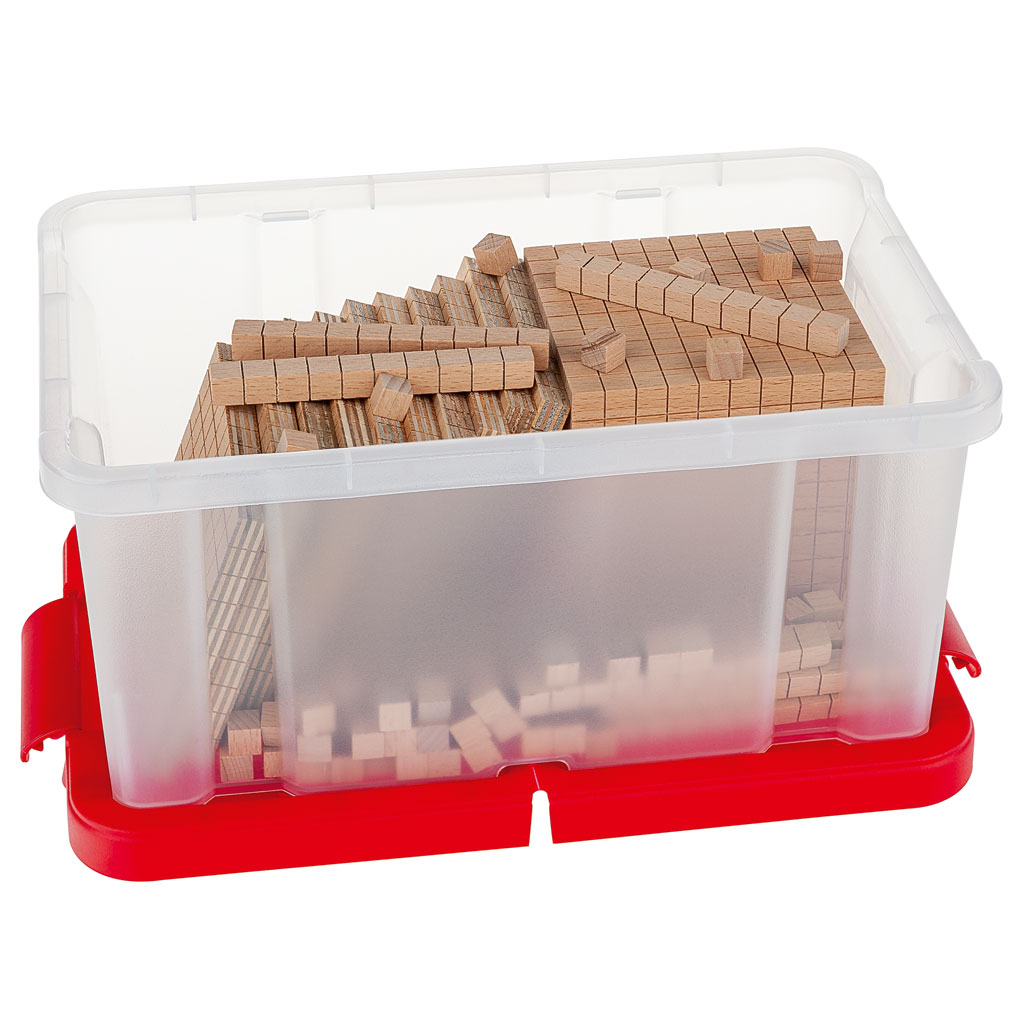 Dezimalrechnen – Kleiner Gruppensatz aus Holz