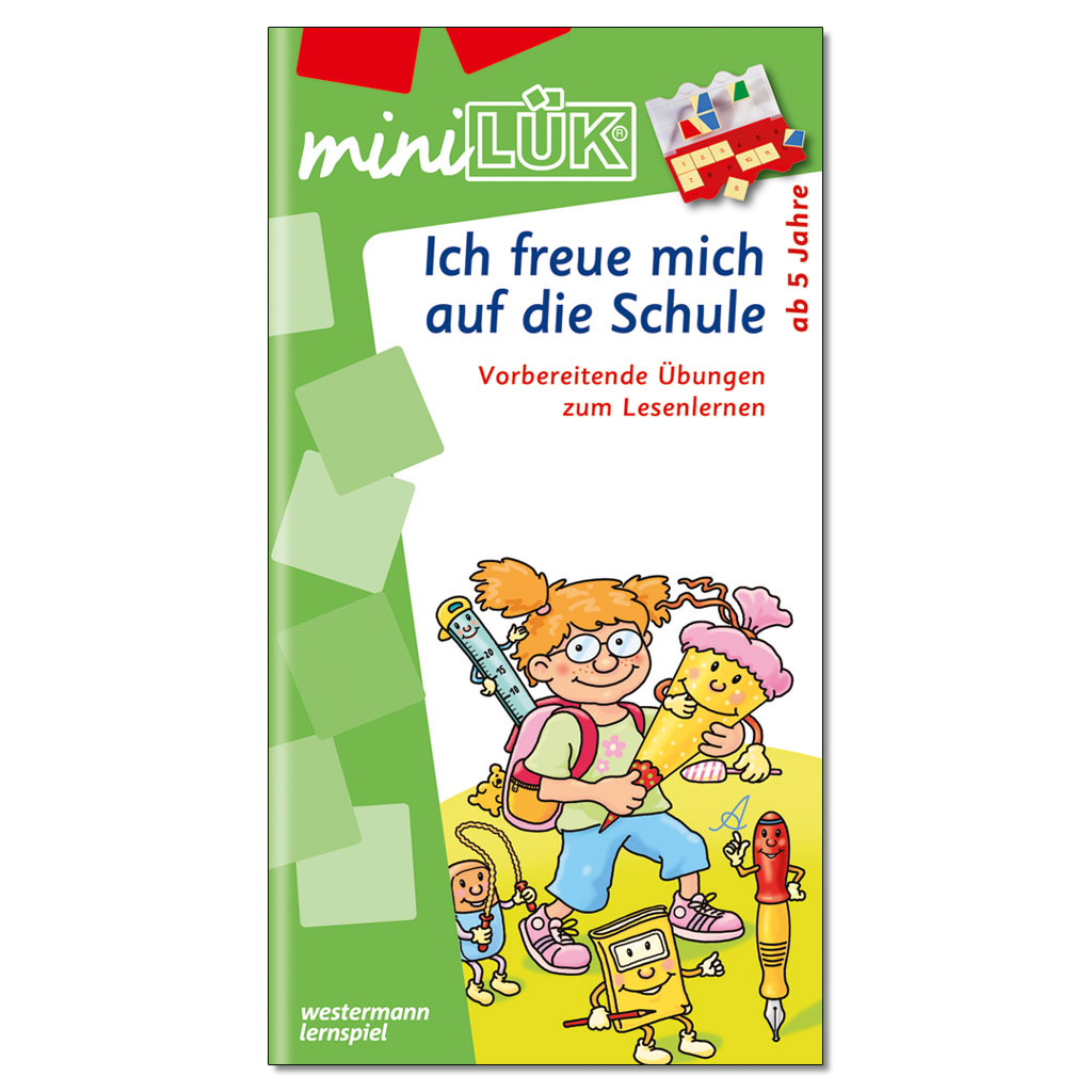 Ich freue mich auf die Schule 1 - miniLÜK