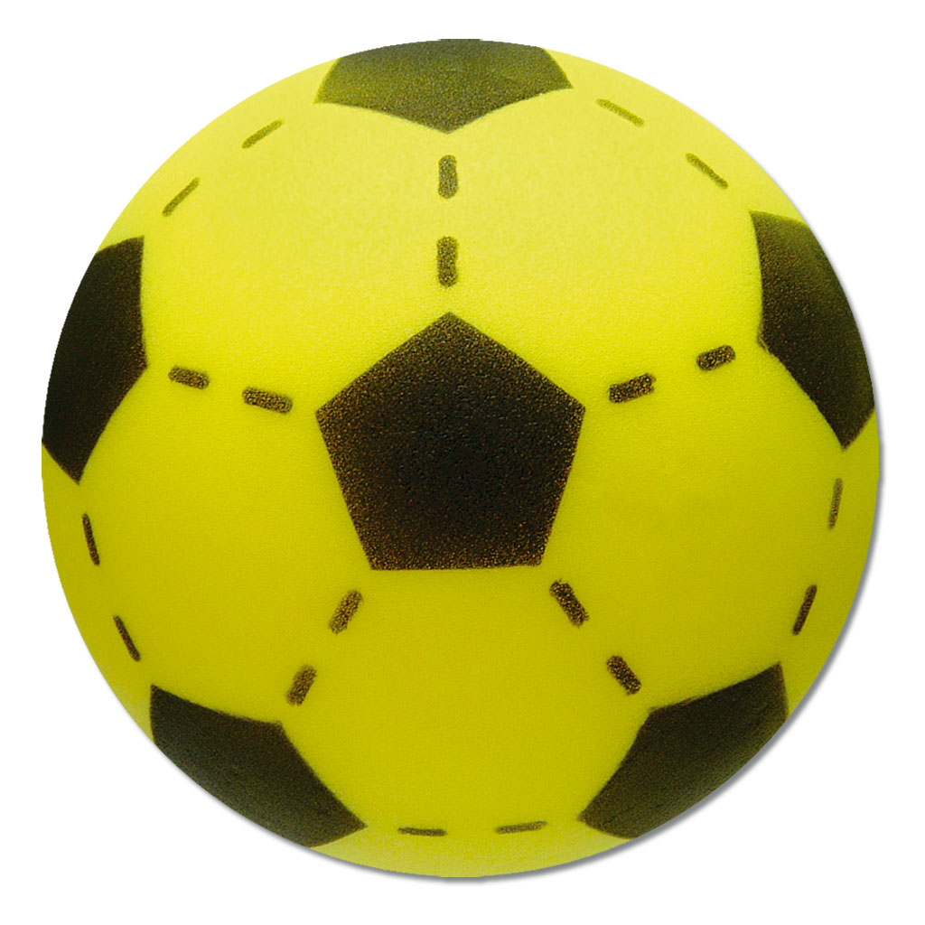 Schaumstoff-Fußball