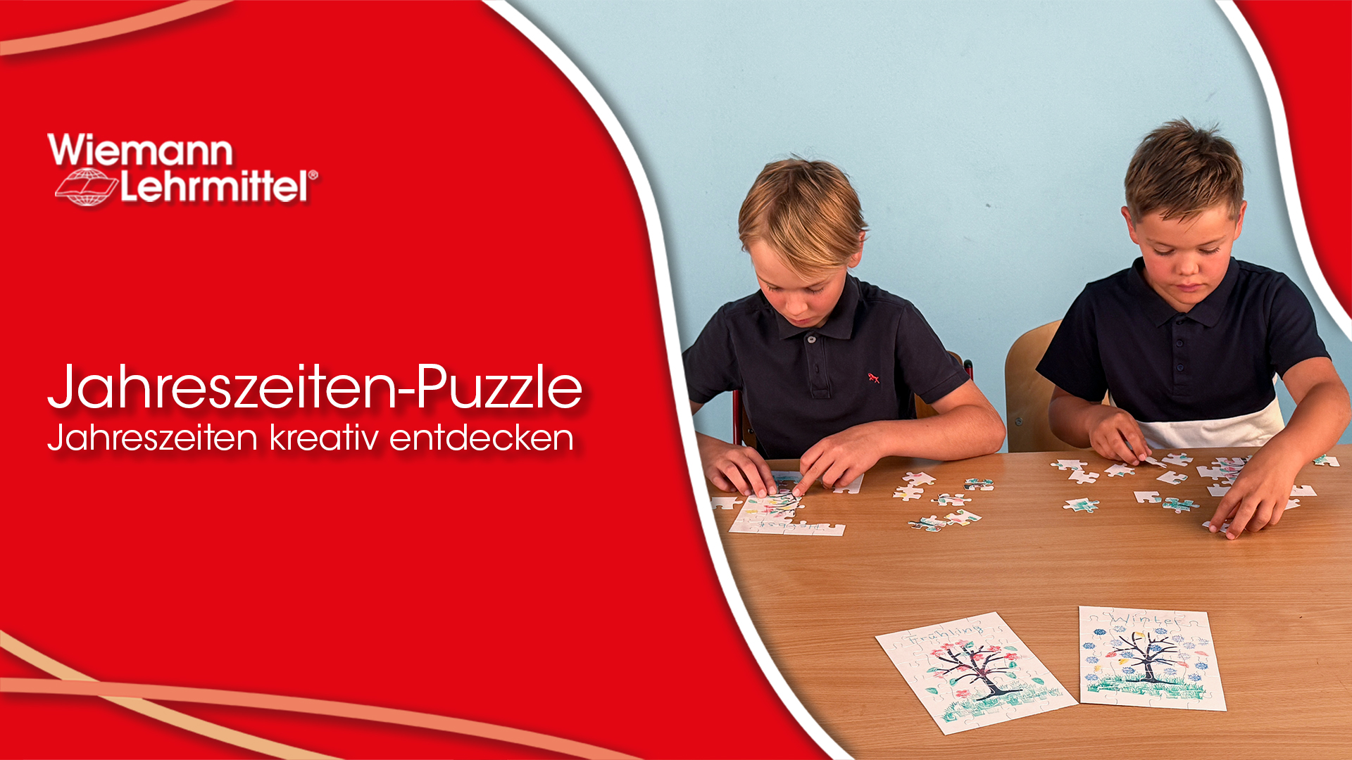 W-91983_W-91960_Blanko_Jahreszeiten-Puzzle_Wiemann-Lehrmittel Video_zu_W-91983_W-91960_Blanko_Jahreszeiten-Puzzle_Wiemann-Lehrmittel