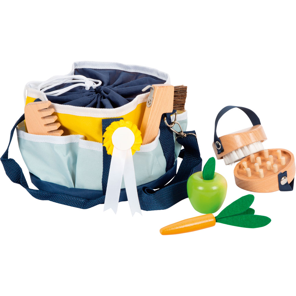 Pferdepflege-Set mit Tasche-Bild Auf diesem Bild ist das Produkt mit der Art.Nr.: W-83540 zu sehen