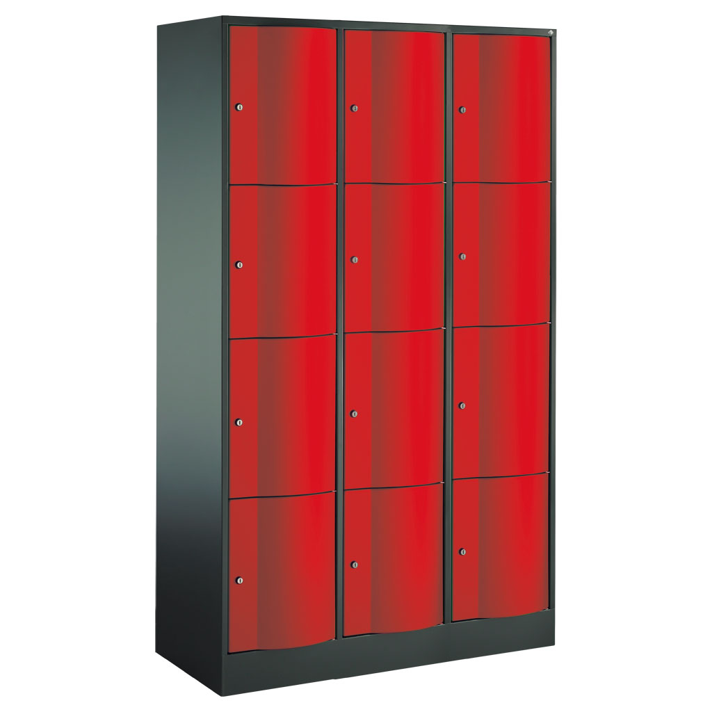 Großraum-Schließfachschrank, 3-reihig Großraum-Schließfachschrank, 3-reihig