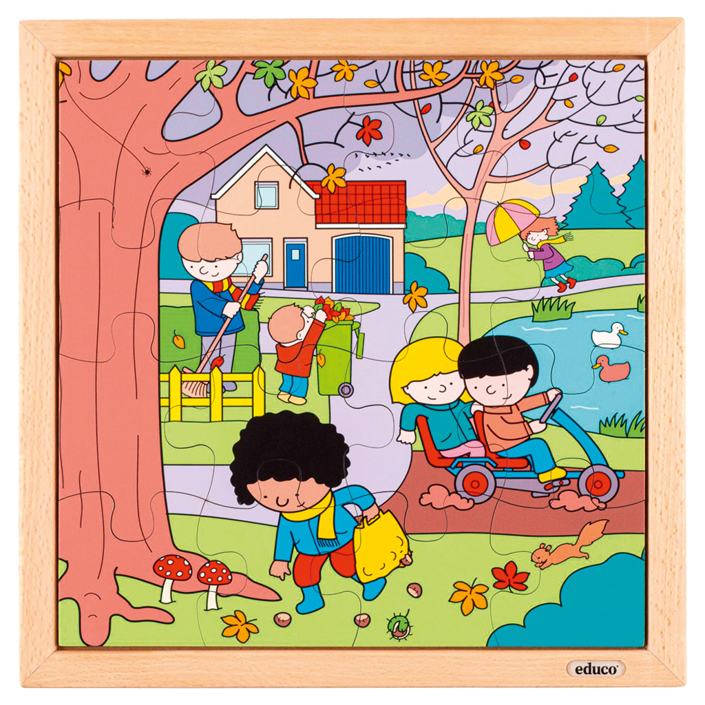 Educo® Jahreszeitenpuzzle