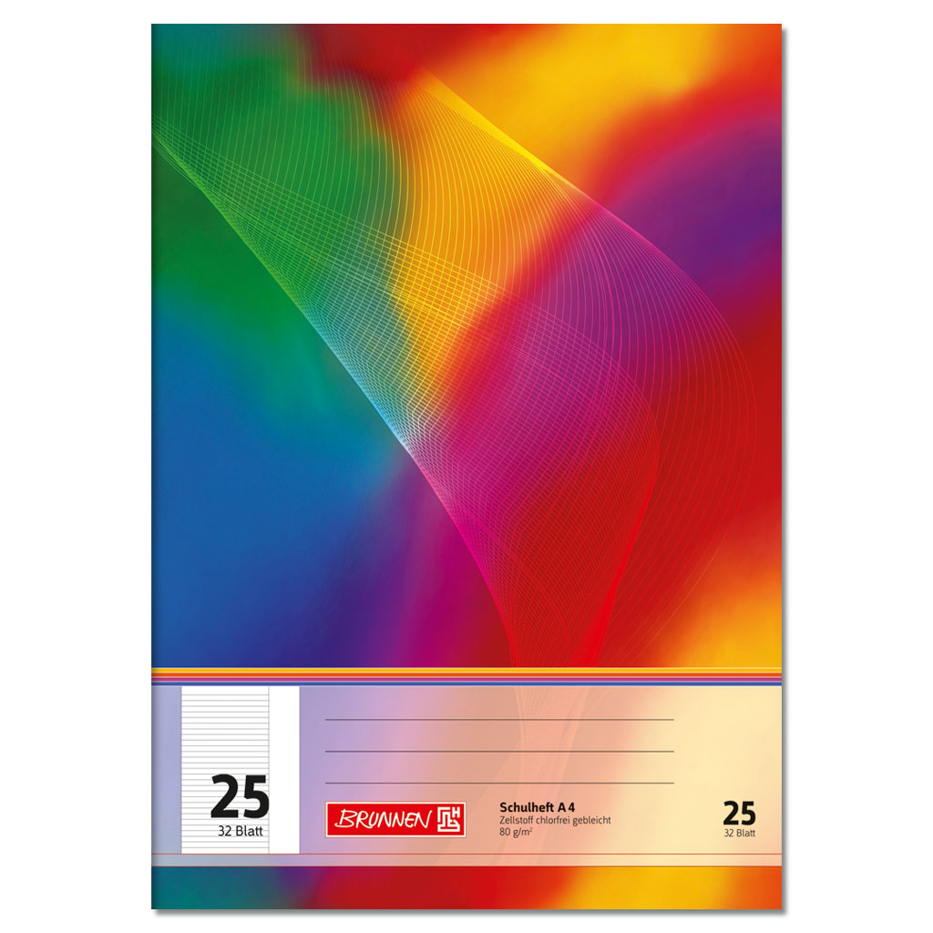 Brunnen® Schulheft DIN A4