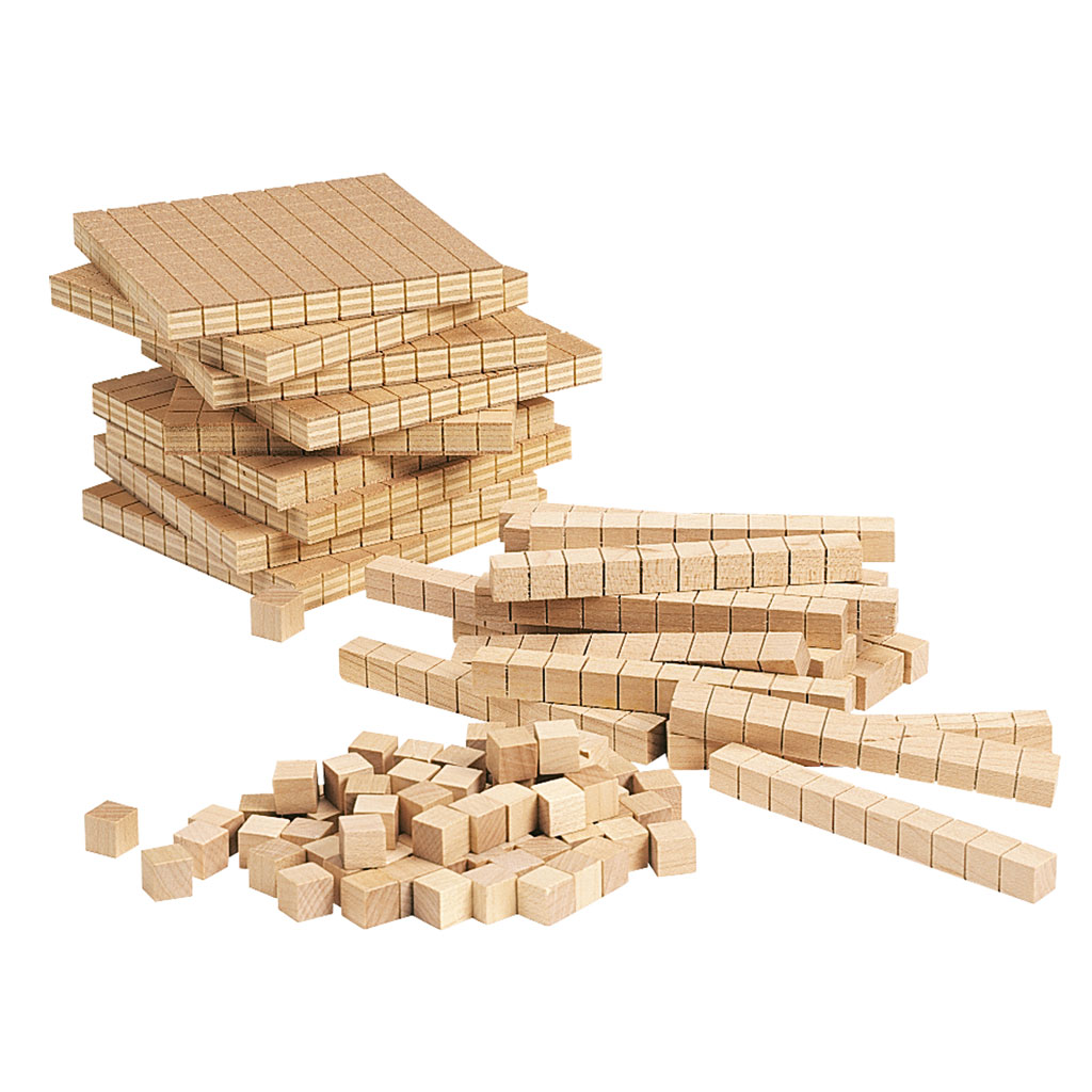 Dezimalrechnen – Großer Gruppensatz aus Holz Dezimalrechnen – Großer Gruppensatz aus Holz