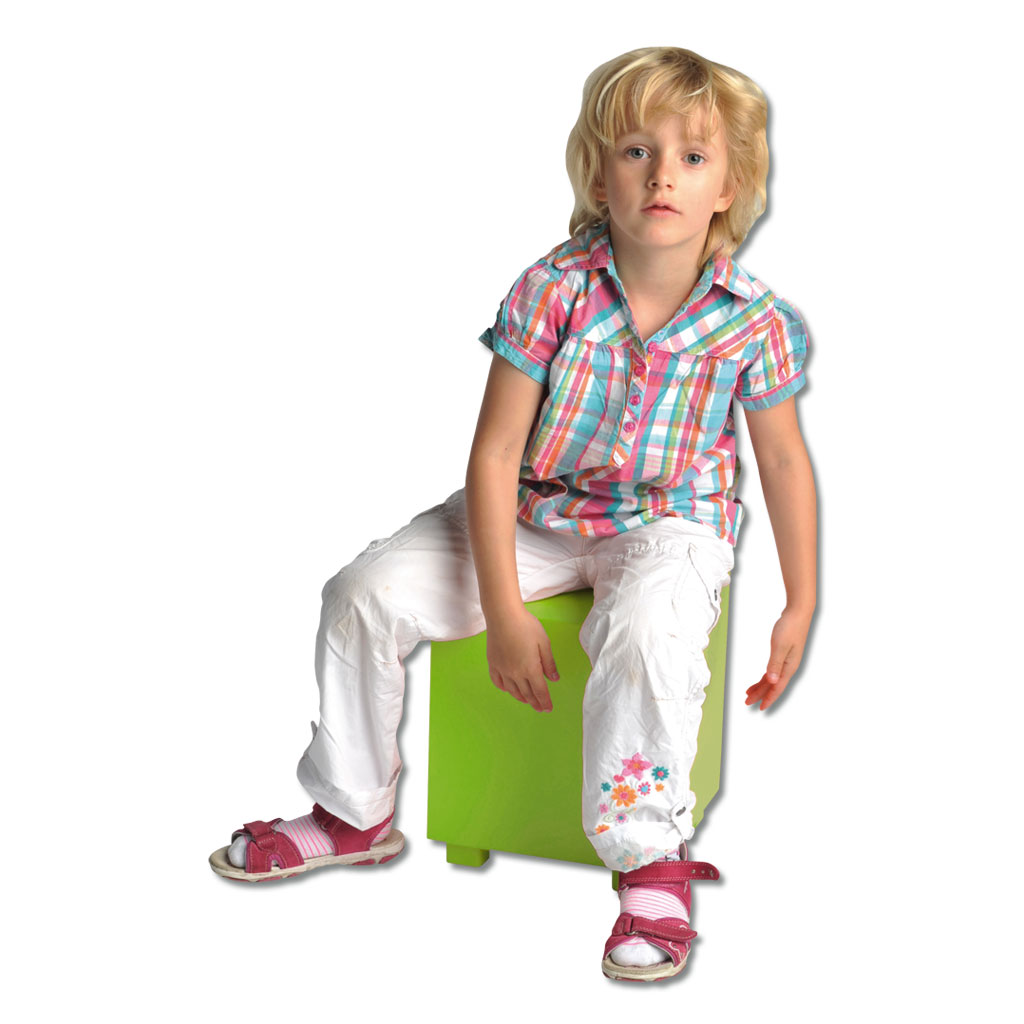 Kindertrommelhocker - Cajonhocker in verschiedenen Farben
