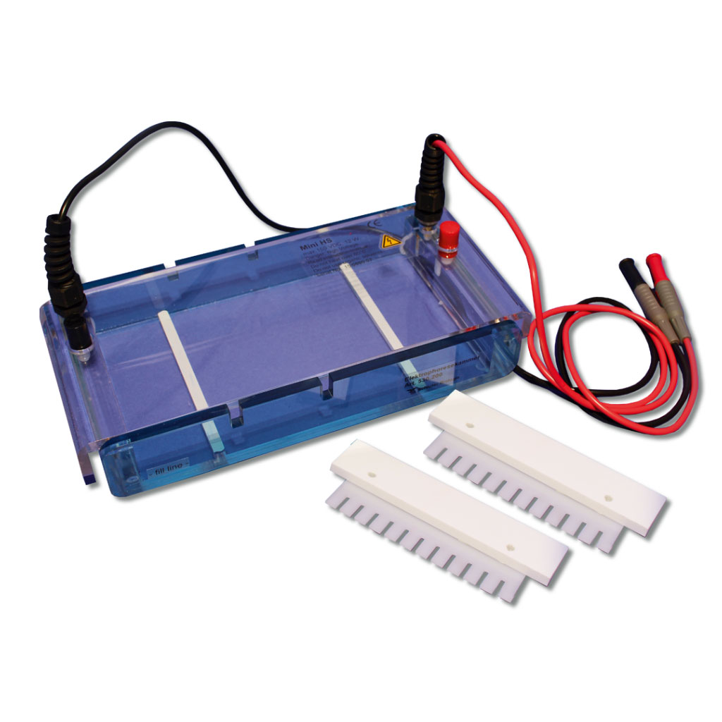 Elektrophoresekammer, horizontal