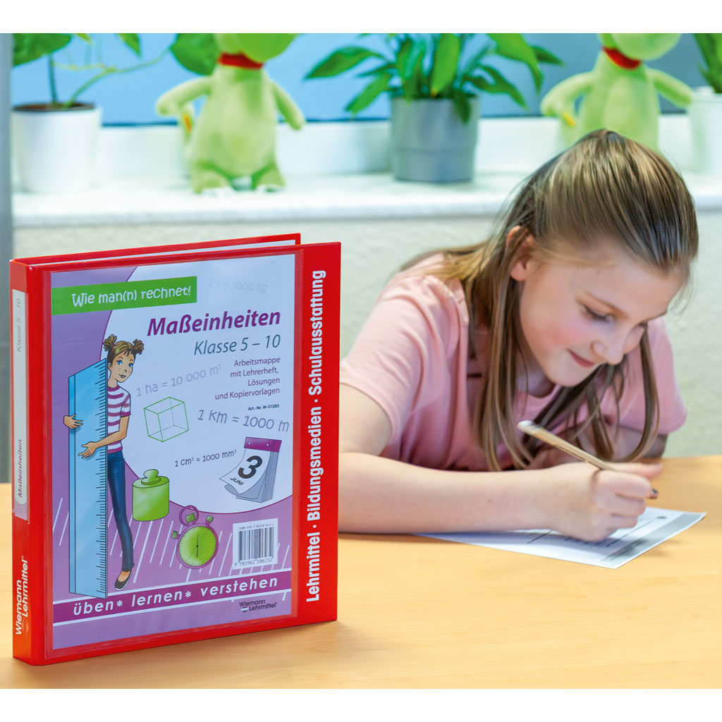 Arbeitsmappe Maßeinheiten, Klasse 5–10
