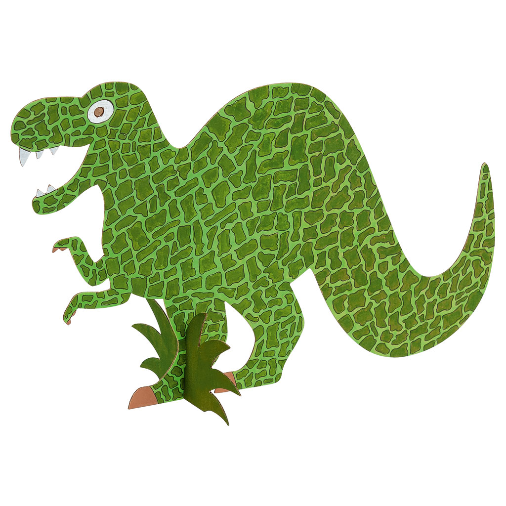 Dinosaurier, blanko, 25 Stück