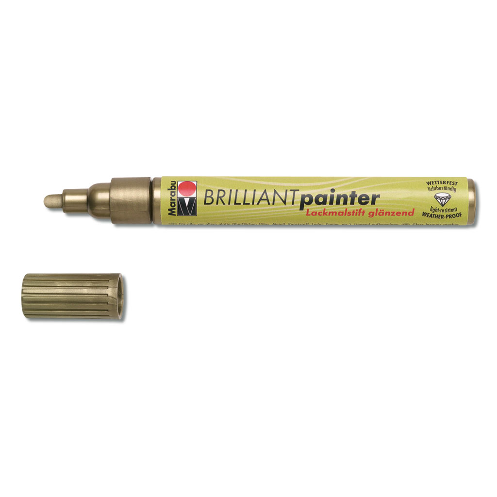 Marabu Brilliant Painter  Lackmalstift, dick, 1 Stück