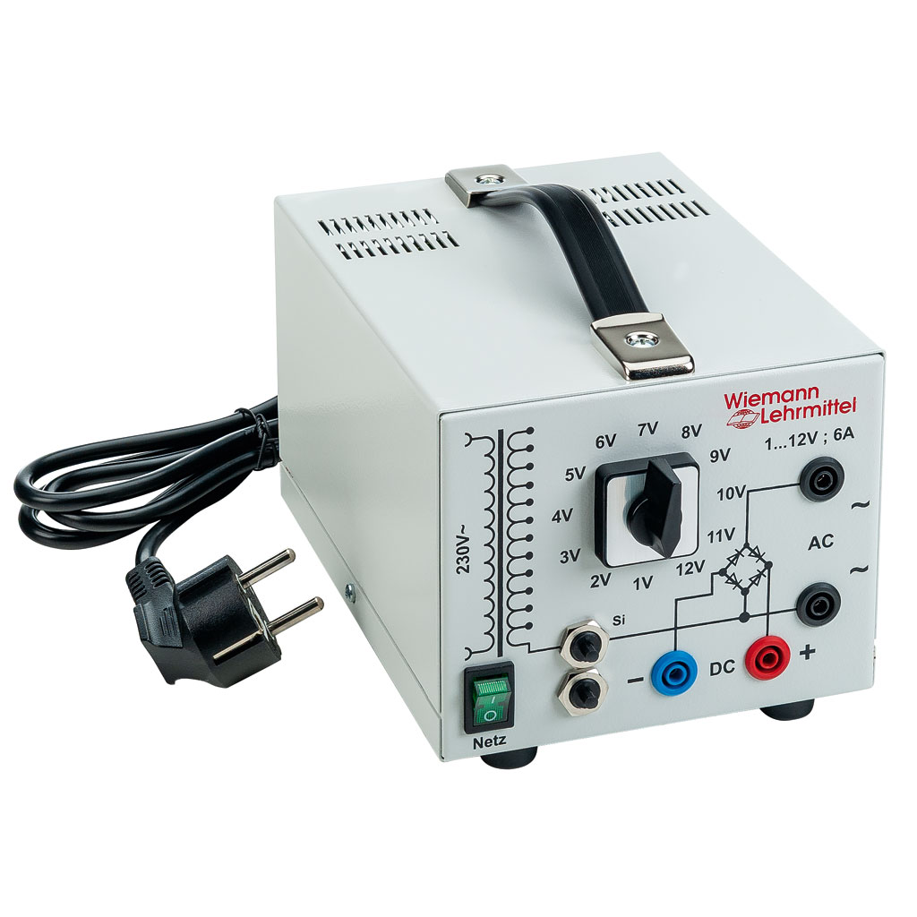 Standardstromversorgungsgerät 1 -12 V AC/DC
