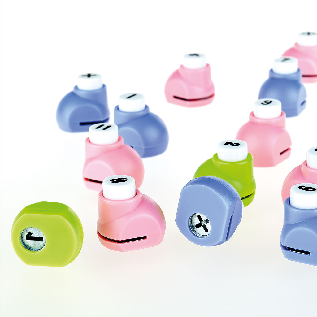 Zahlen-Motivstanzer Zahlen-Motivstanzer