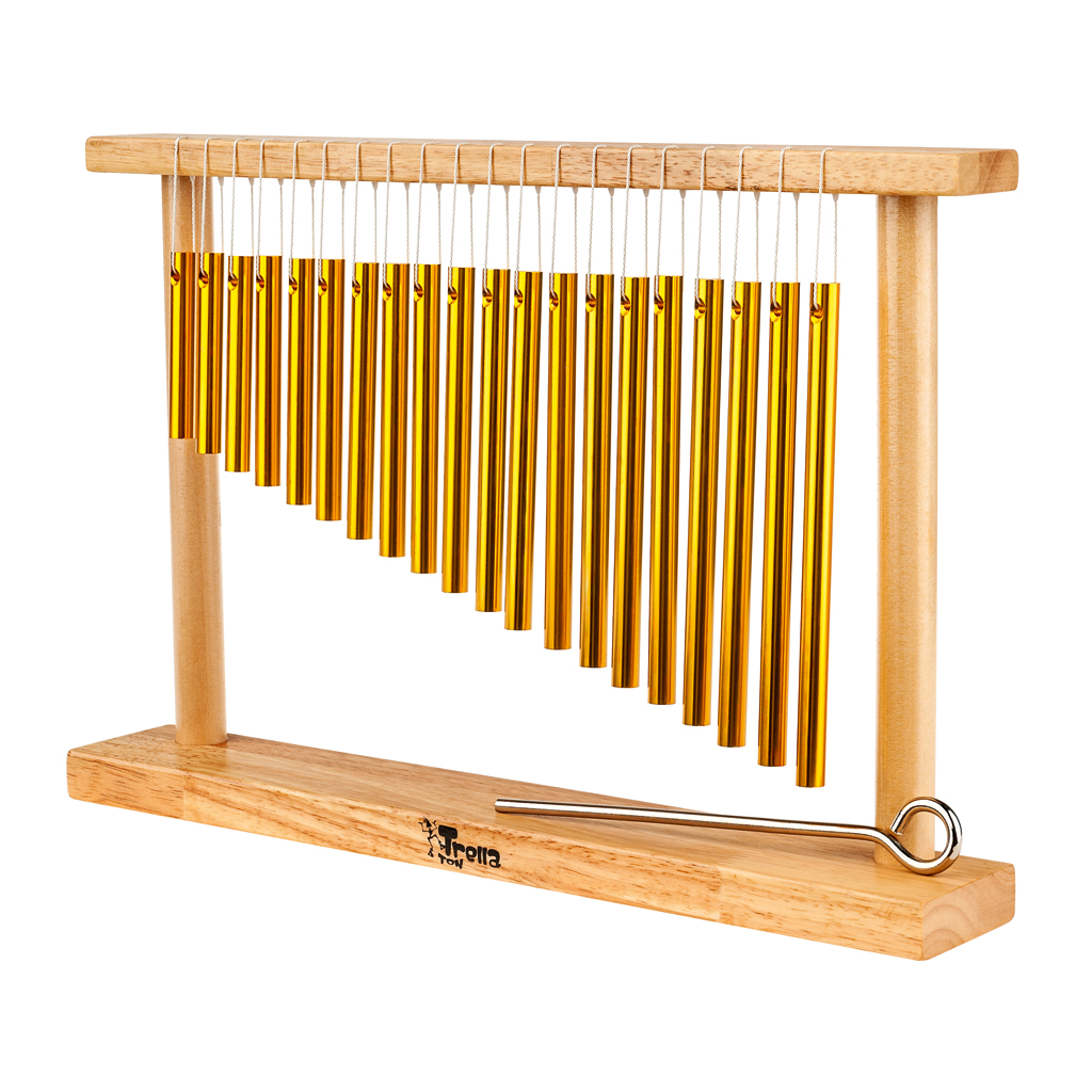 TrellaTon® Bar Chimes mit Holzstativ TrellaTon® Bar Chimes mit Holzstativ