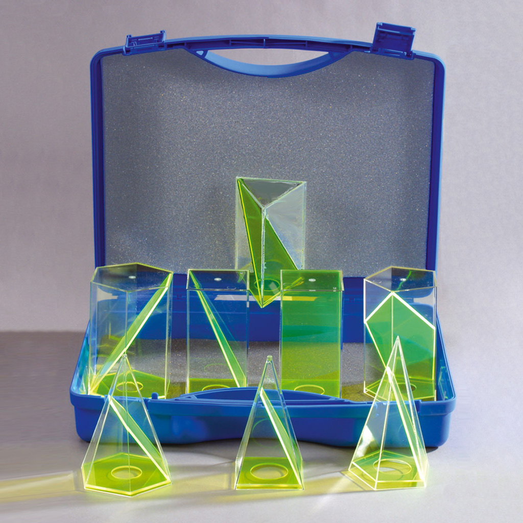 8-teiliger Satz geometrische Körper