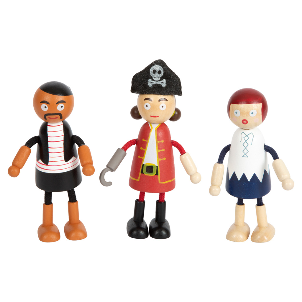 Biegepuppen Piraten