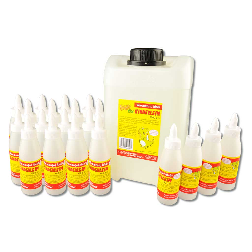 temp91305_kinderleim_5kg_20leerflaschenENcrDiyre79xg Flippi fix® Kinderleim als Klassensatz