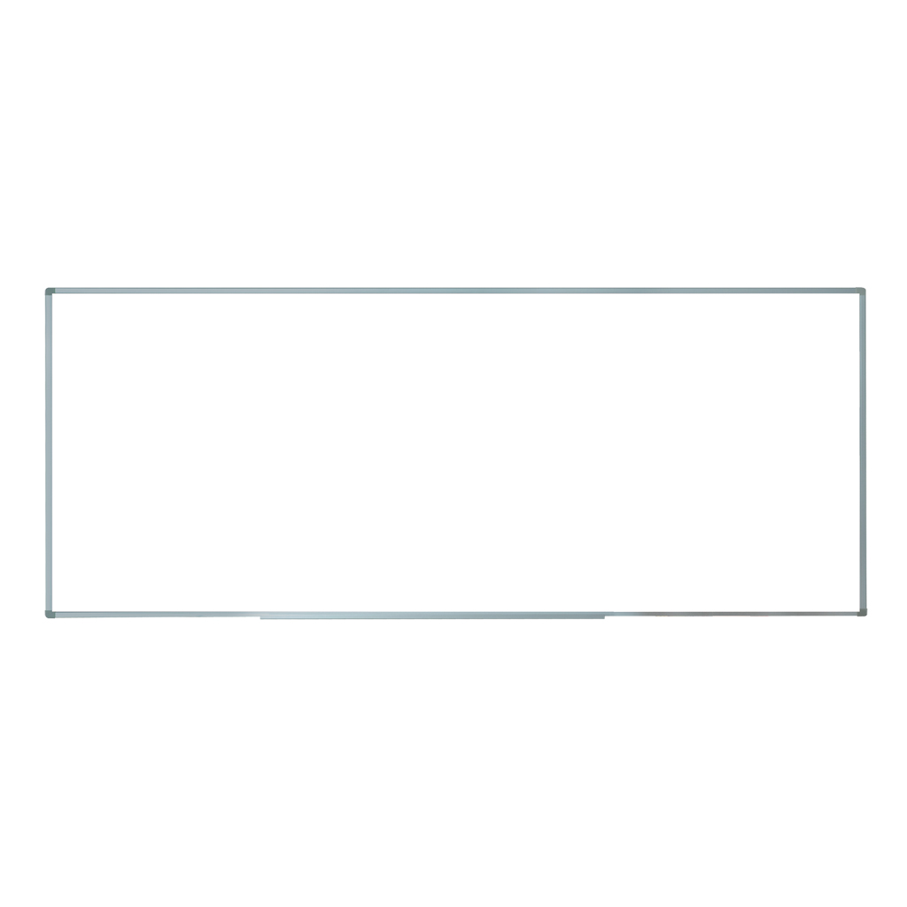 Whiteboard aus Stahlemaille mit Ablage