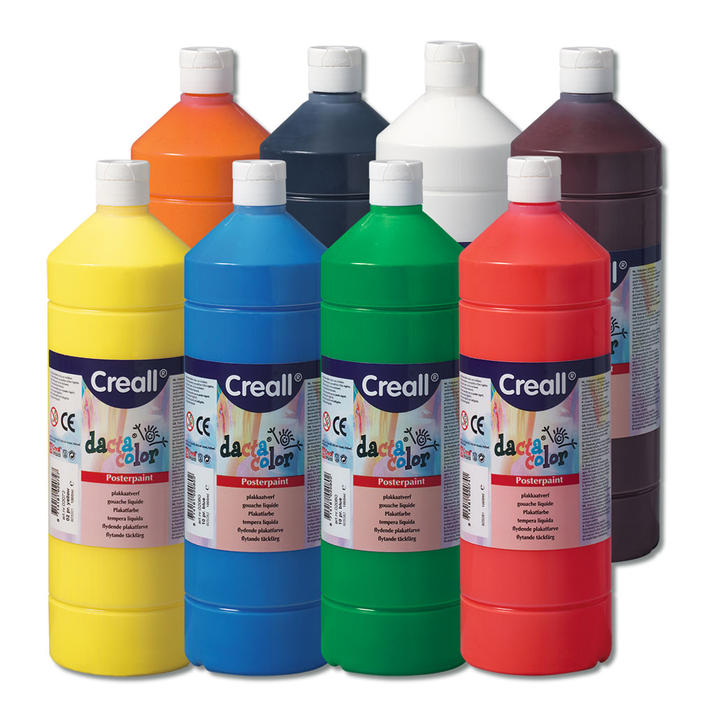 Creall® Dacta Color Schul-Temperafarben, Set 2