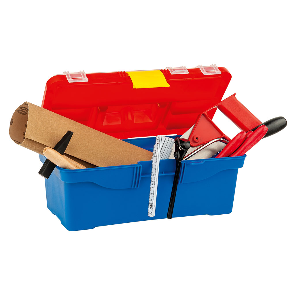 Werkzeugkoffer, gefüllt, 21 Teile-Bild Auf diesem Bild ist das Produkt mit der Art.Nr.: W-93194 zu sehen