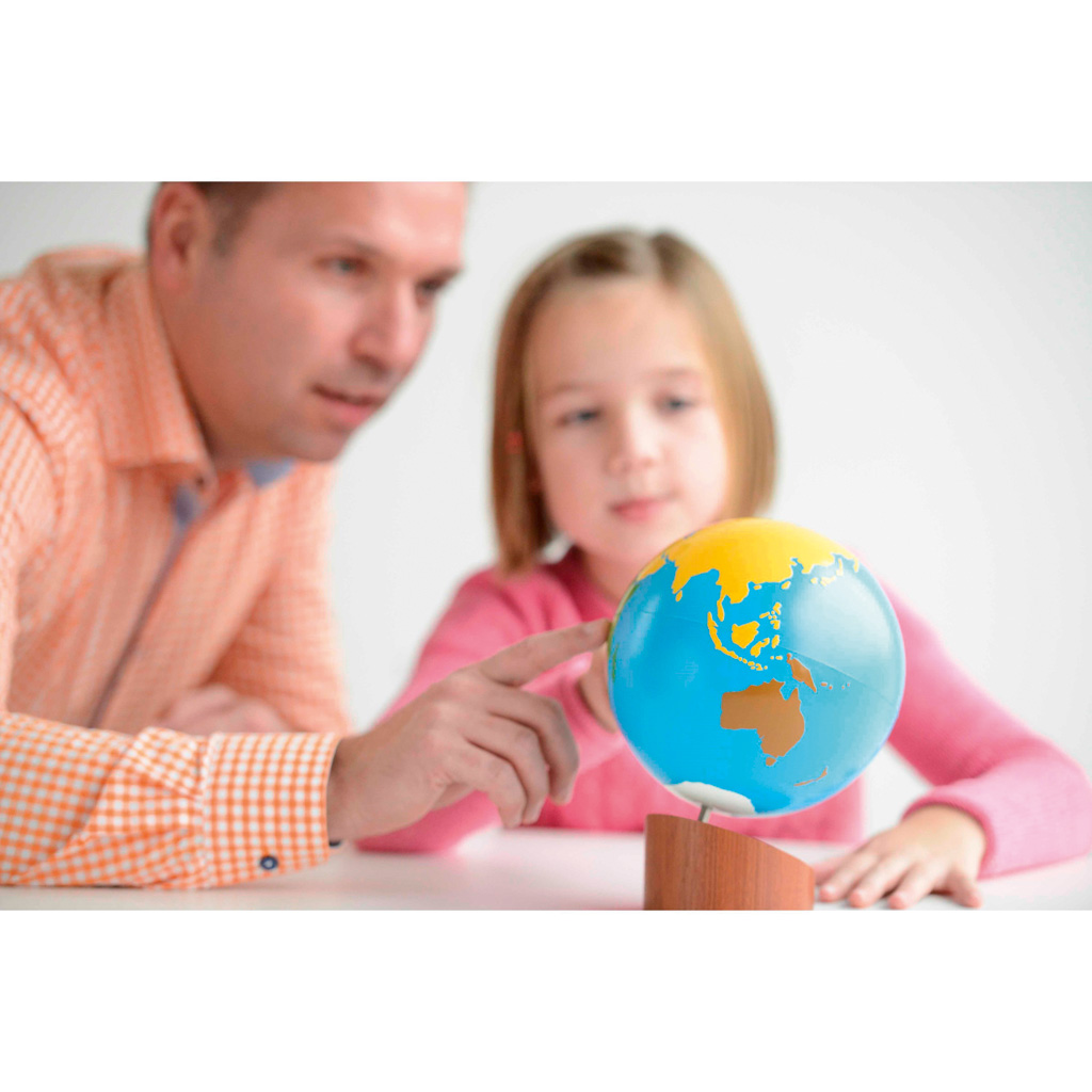 Nienhuis Montessori® Globus Erdteile
