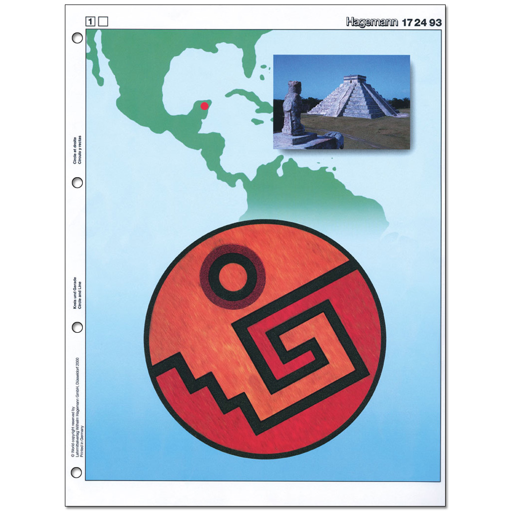 Transparent-Mappe "Geometrie 2"
