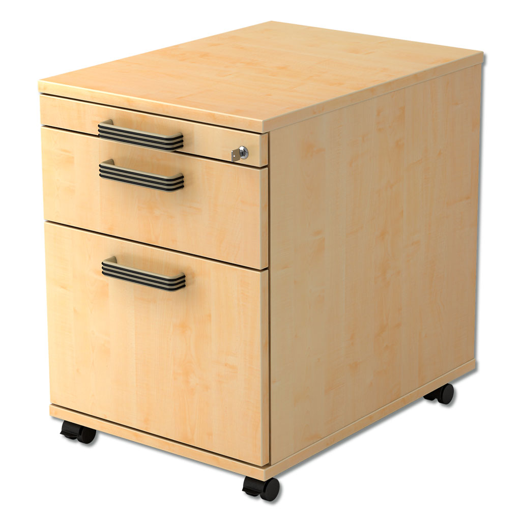 Rollcontainer mit Hängeregistratur