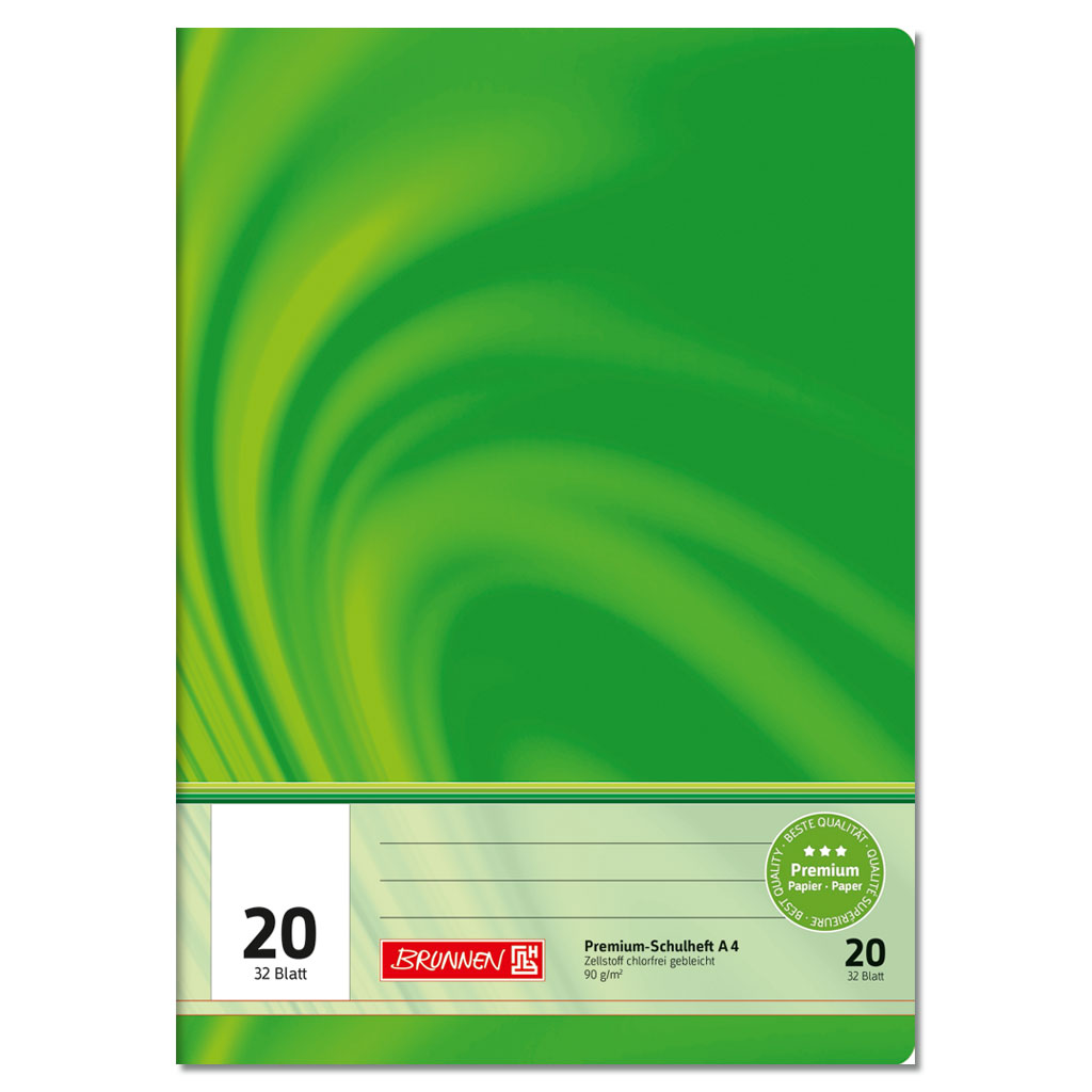 Brunnen® Schulheft DIN A4