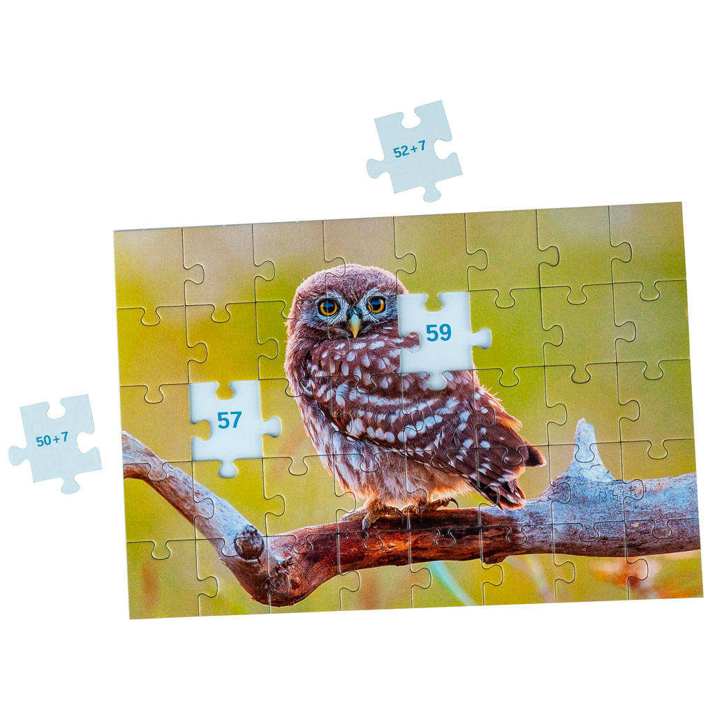 MATHPUZZLES – Addition & Subtraktion bis 100