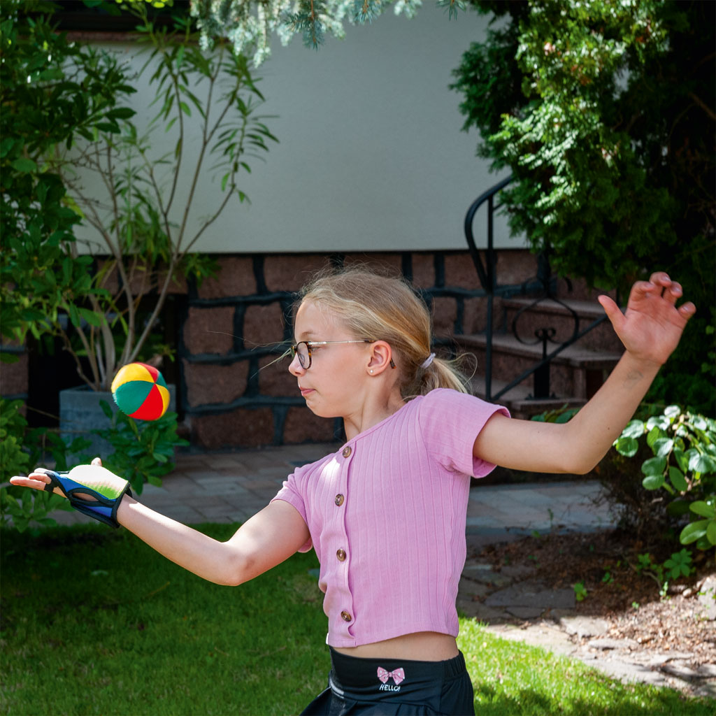 Spielset Klett-Fangball