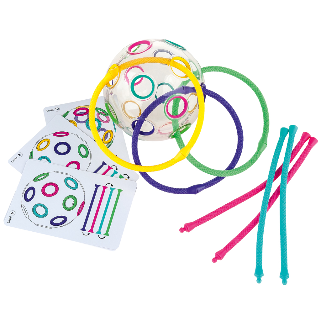 Sensorik-Fädelball, 11-tlg.-Bild Auf diesem Bild ist das Produkt mit der Art.Nr.: W-83598 zu sehen
