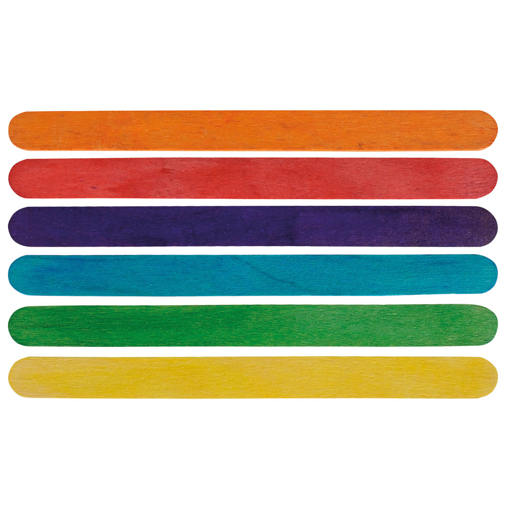 Bastelhölzer Eisstiele, 500 Stück Bastelhölzer Eisstiele, 500 Stück