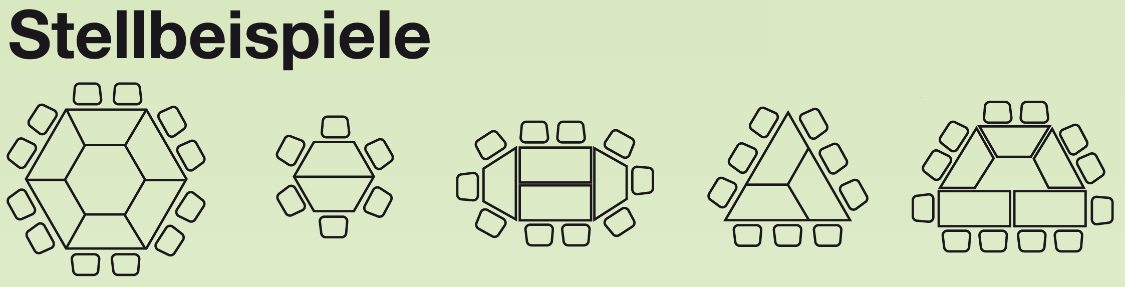 tempstellvarianten12iSoQ55nLGEFW Fahrbarer Trapeztisch, höhenverstellbar