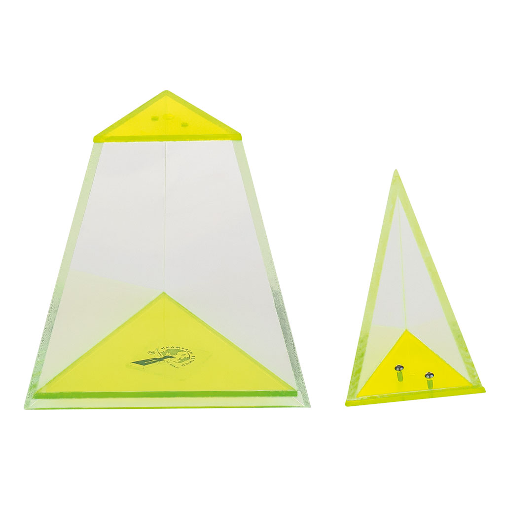 Pyramide, 3-seitig, mit abnehmbarer Spitze