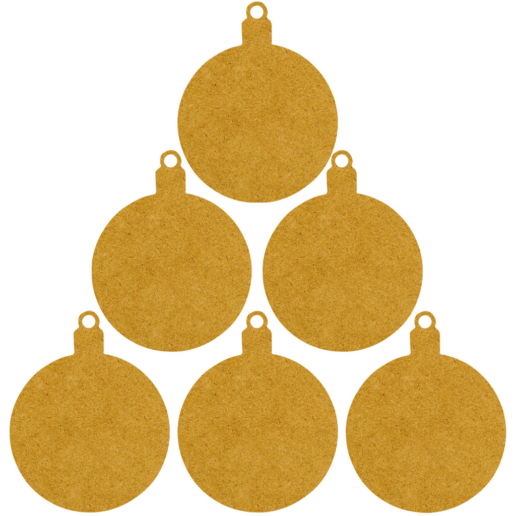 Weihnachtsmotive aus Holz, blanko
