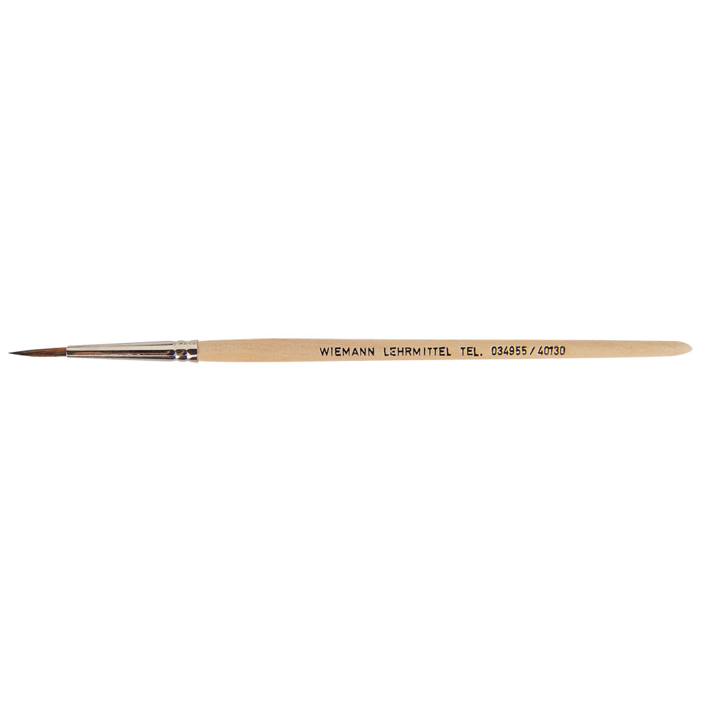 Leonhardy® Schul-Malpinsel mit Naturstiel, 1 Stück