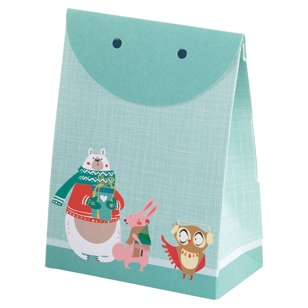 Folia® Adventskalender Geschenktaschen Pastell, 26 Teile
