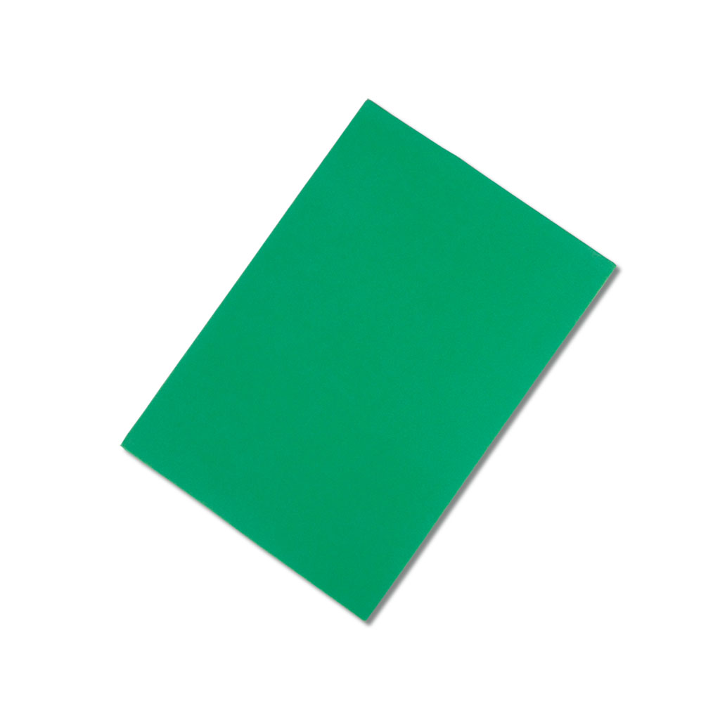 Moosgummi, 10 Bogen in einer Farbe, 20 x 29 cm