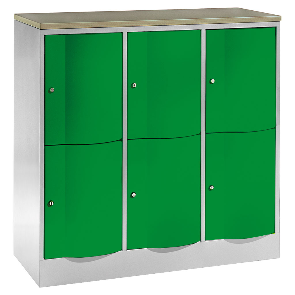 Großraum-Schließfachschrank, 3-reihig Großraum-Schließfachschrank, 3-reihig