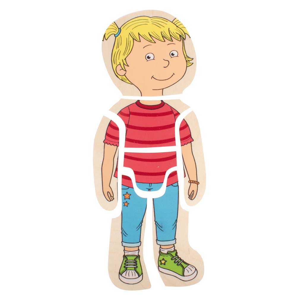 Lagenpuzzle „Körper“